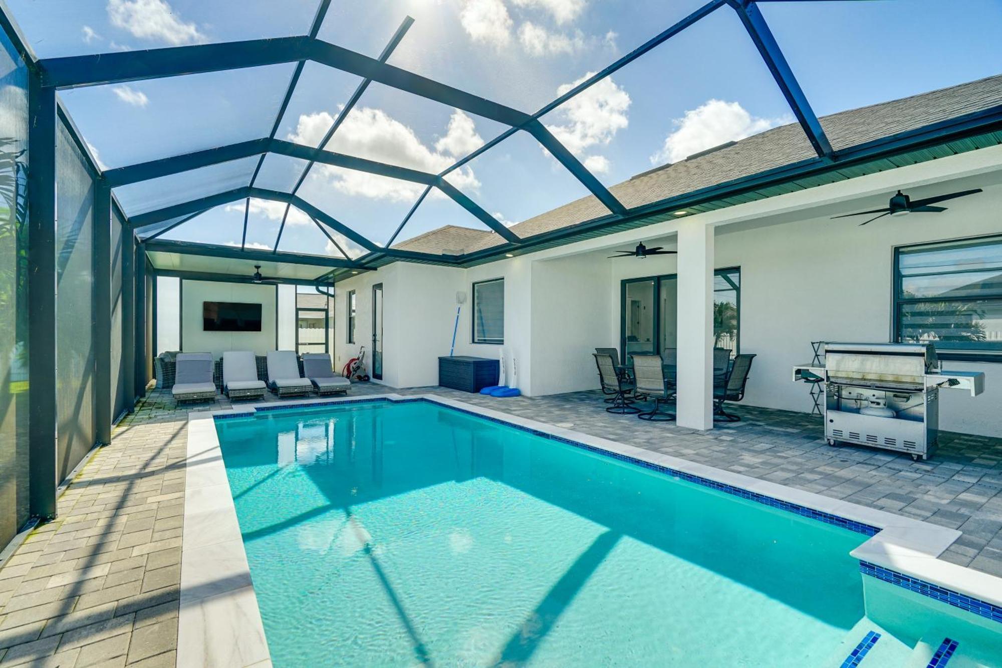 Cape Coral Escape Furnished Lanai And Private Pool!ヴィラ エクステリア 写真
