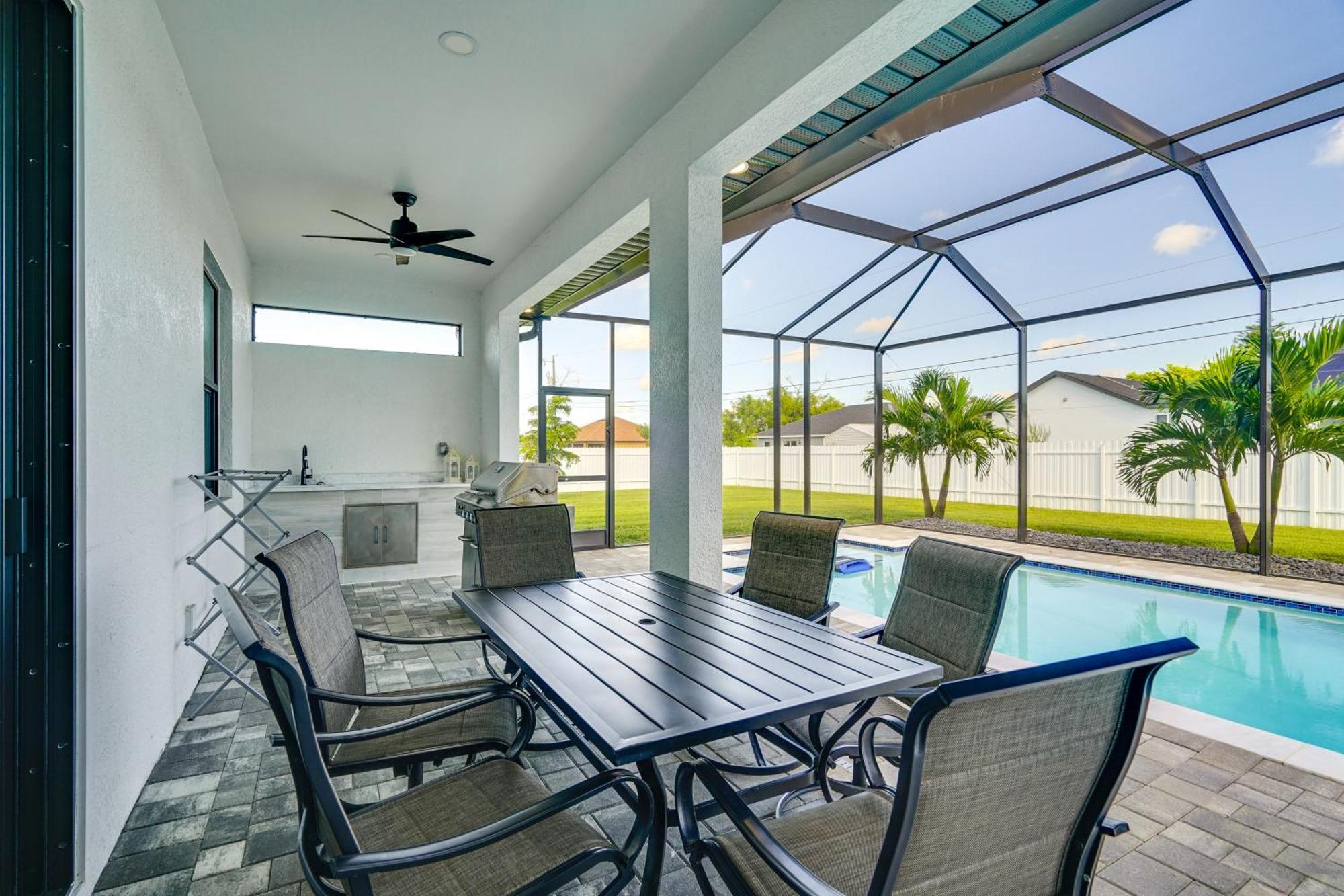 Cape Coral Escape Furnished Lanai And Private Pool!ヴィラ エクステリア 写真